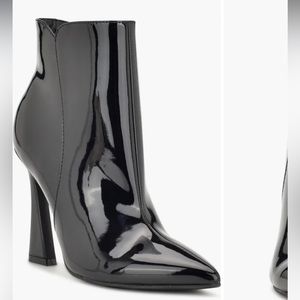 New Nine West Tedy Patent Bootie